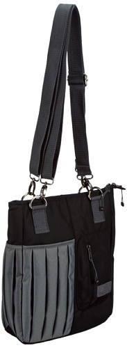 KangaROOS SALLA Multibag B0274 Damen Umhängetaschen 25x32x8 cm (B x H x T), Schwarz (black 500 500) von KangaROOS