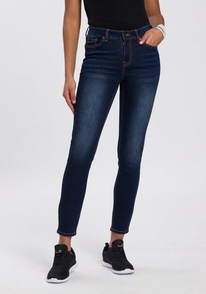 KangaROOS Slim-fit-Jeans CROPPED HIGH WAIST SLIM FIT NEUE KOLLEKTION von KangaROOS