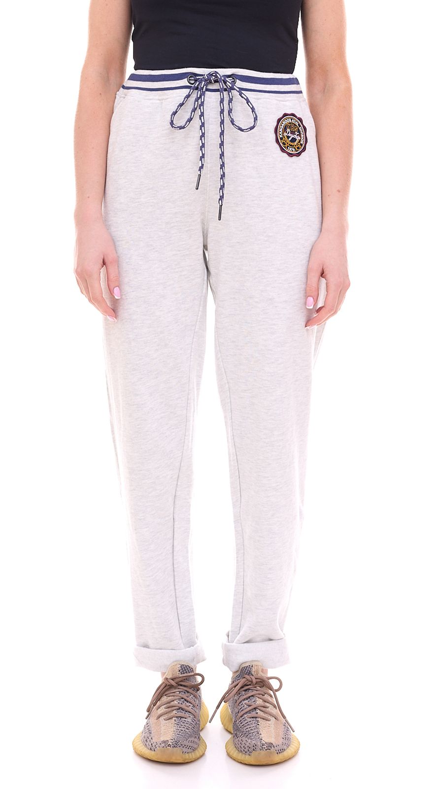 KangaROOS Sweat-Hose bequeme Damen Jogging-Hose mit elastischem Bund 56583932 Grau von KangaROOS