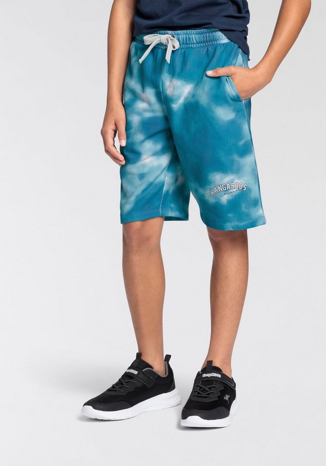 KangaROOS Sweatbermudas Kangaroos Jungen, mit allover Batik-Print von KangaROOS