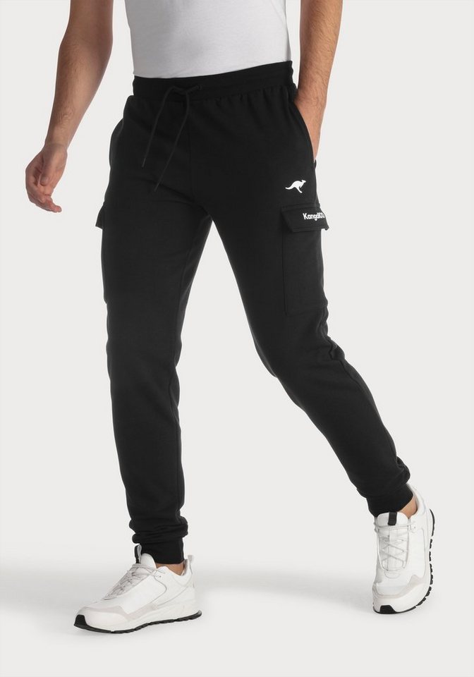 KangaROOS Sweathose Jogginghose mit Kordel, Relaxhose leichte Sweat-Qualtität KangaROOS Sweathose Jogginghose mit Kordel, Relaxhose leichte Sweat-Qualtität von KangaROOS