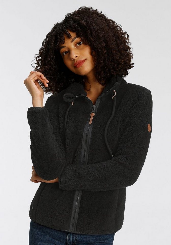 KangaROOS Sweatjacke aus flauschigem Teddy-Fleece von KangaROOS
