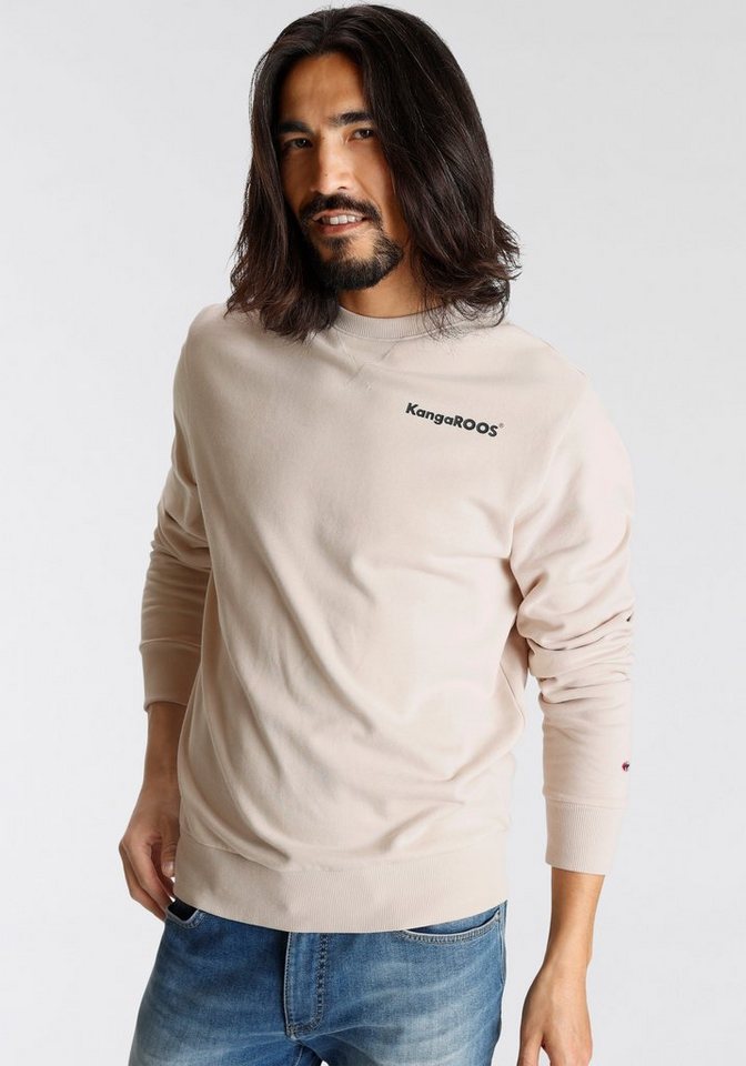 KangaROOS Sweatshirt mit Logoschriftzug von KangaROOS