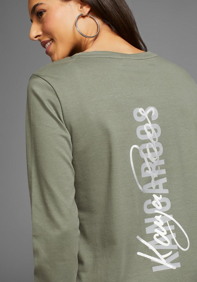 KangaROOS Sweatshirt mit Rückenprint von KangaROOS