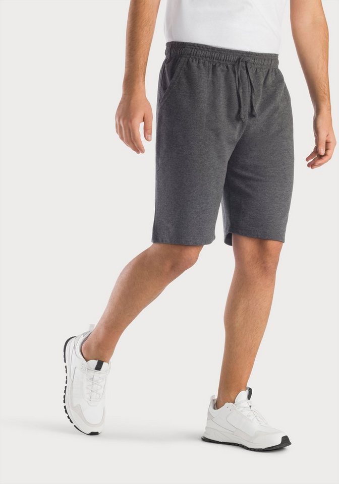 KangaROOS Sweatshorts kurze Jogginghose aus weicher Sweatware mit Kordel von KangaROOS