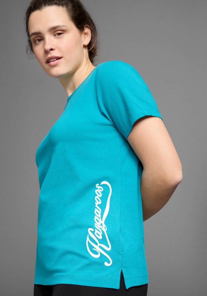 KangaROOS T-Shirt Kurzarm, casual, unifarben, große Größen von KangaROOS