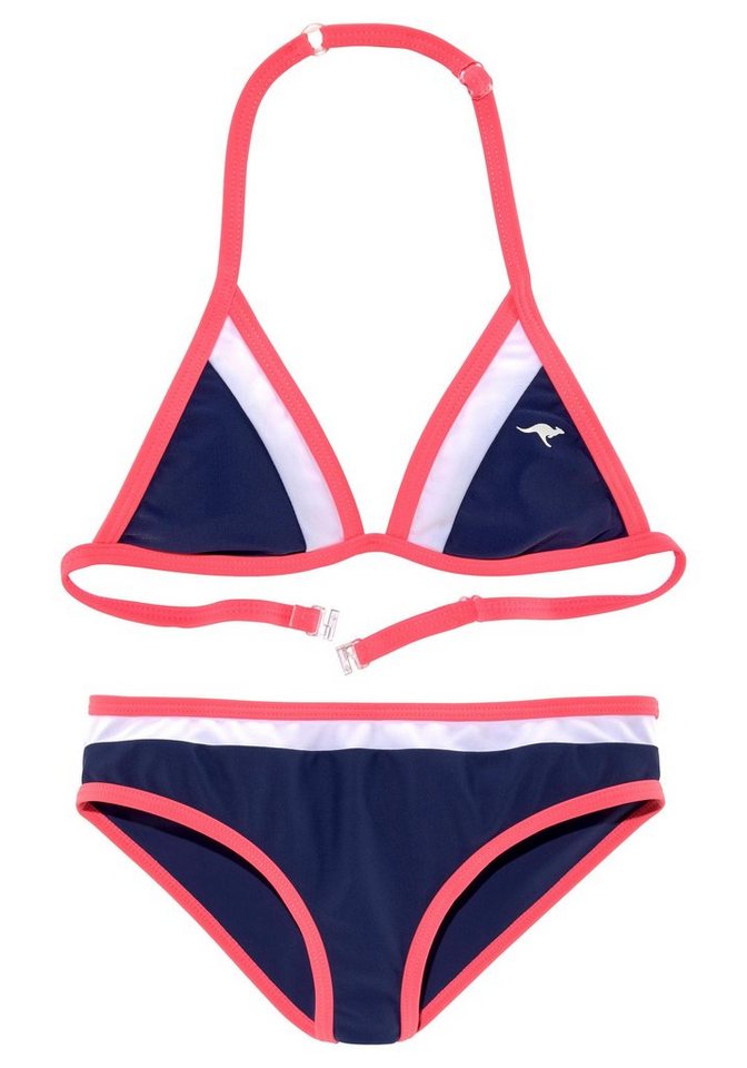 KangaROOS Triangel-Bikini Energy Kids im coolen Colorblocking-Design von KangaROOS