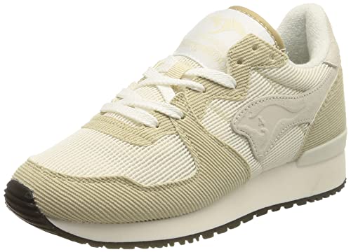 KangaROOS Unisex Aussie Micro Cord Sneakers, beige, 37 EU von KangaROOS