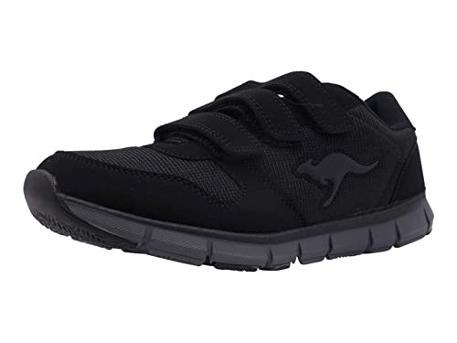 KangaROOS Damen K-bluerun 701 B Sneaker, Black Dark Grey 0522, 46 EU von KangaROOS