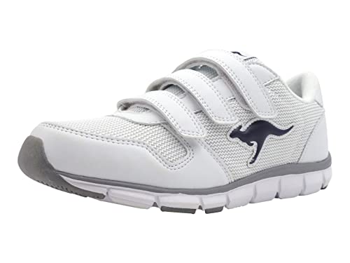 KangaROOS Damen K-bluerun 701 B Sneaker, White Dark Navy 0042, 43 EU von KangaROOS