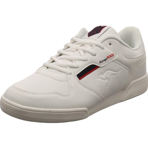 KangaROOS Unisex K-AC Rocky Sneaker, White/Mono, 41 EU von KangaROOS