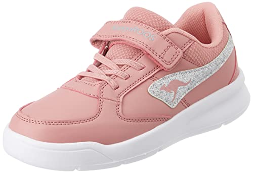 KangaROOS Unisex K-Cope EV Sneaker, Dusty Rose/Silver, 35 EU von KangaROOS