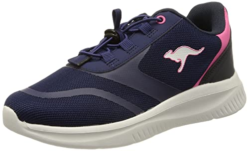 KangaROOS Unisex K-FT Push Sneaker, Belle Blue/Daisy pink, 39 EU von KangaROOS