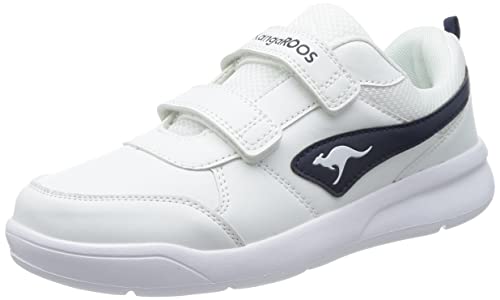 KangaROOS Unisex K-ICO V Sportschuhe, White Dk Navy, 38 EU von KangaROOS