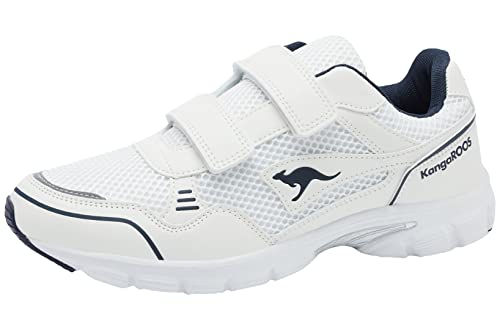 KangaROOS Unisex K-RH Chapel V Sneaker, White/dk Navy, 37 EU von KangaROOS