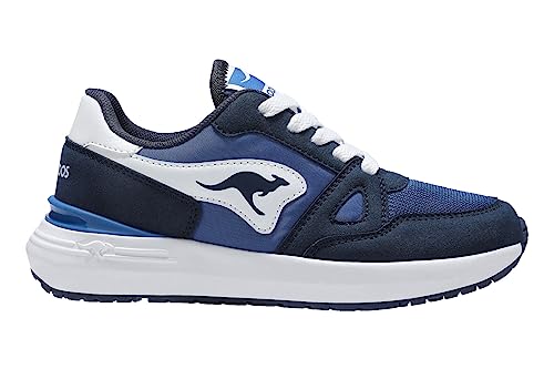 KangaROOS Unisex K-Sneak Jay Sneaker, dk Navy/Navy, 39 EU von KangaROOS