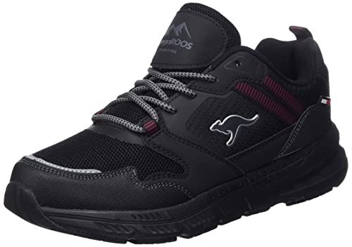 KangaROOS Unisex K-UO Shore RTX Wanderschuh, Jet Black/Rouge, 41 EU von KangaROOS