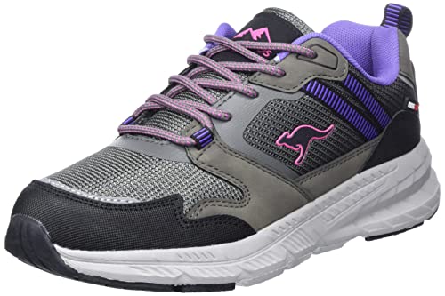 KangaROOS Unisex K-UO Shore RTX Wanderschuh, charcole Grey/Ultra Violet, 39 EU von KangaROOS