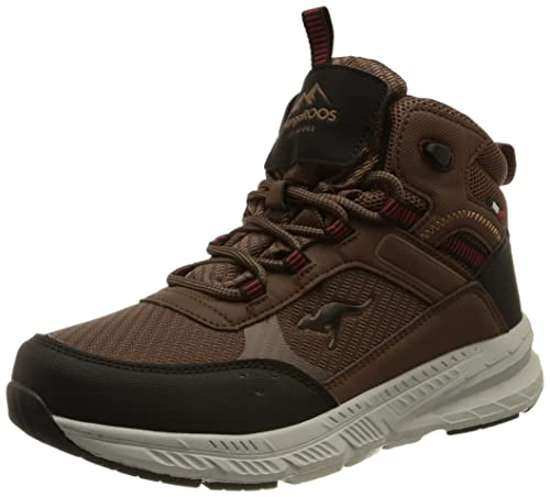 KangaROOS Unisex K-UO Take Mid RTX Wanderschuh, Coffee/Rouge, 40 EU von KangaROOS