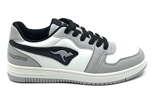 KangaROOS Unisex K-Watch Board Sneaker, Vapor Grey/White, 37 EU KangaROOS Unisex K-Watch Board Sneaker, Vapor Grey/White, 37 EU von KangaROOS