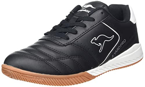 KangaROOS Unisex K-Yard Pro 5 Sneaker, Jet Black/White, 36 EU von KangaROOS