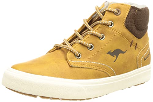 KangaROOS Unisex KAVU X Sneaker, tan/Coffee, 37 EU von KangaROOS