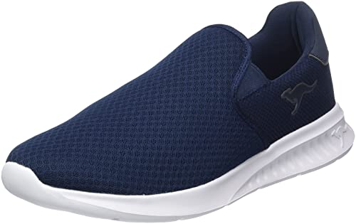 KangaROOS Unisex KL-A Fixo Sneaker, dk Navy/Steel Grey, 41 EU von KangaROOS