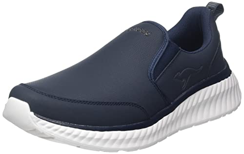 KangaROOS Unisex KM-Soto Sneaker, dk Navy/Steel Grey, 40 EU von KangaROOS