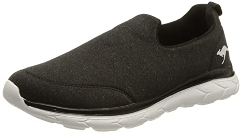 KangaROOS Unisex KN-Celine Sneaker, Jet Black/White, 39 EU von KangaROOS