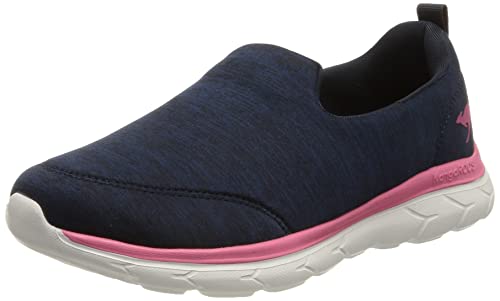 KangaROOS Unisex KN-Celine Sneaker, dk Navy/Daisy pink, 36 EU von KangaROOS