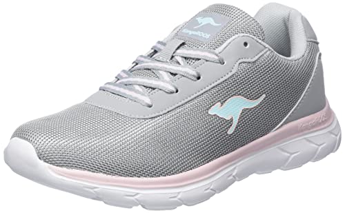 KangaROOS Unisex KN-Nami Sneaker, Vapor Grey/Frost pink, 42 EU von KangaROOS