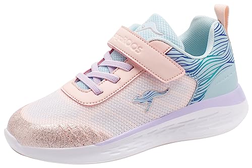 KangaROOS Unisex KQ-Stormy EV Sneaker, Frost pink/Blue Sky, 37 EU von KangaROOS