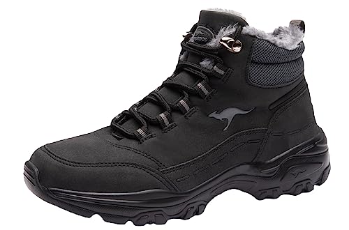 KangaROOS Unisex KW-Cozy Sneaker, Jet Black/Mono, 36 EU KangaROOS Unisex KW-Cozy Sneaker, Jet Black/Mono, 36 EU von KangaROOS