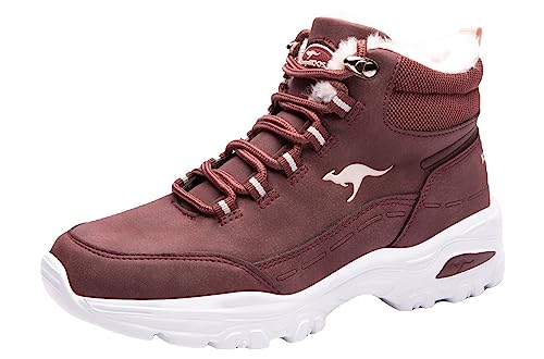 KangaROOS Unisex KW-Cozy Sneaker, Shiraz/Frost pink, 37 EU von KangaROOS