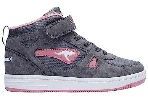 KangaROOS Unisex K-cp Kalley Ii Ev Sneaker, Steel Grey Dusty Rose, 35 EU von KangaROOS