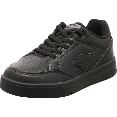 KangaROOS Unisex Kinder K-cp Dallas Sneaker, Jet Black Mono, 31 EU von KangaROOS
