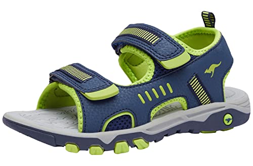 KangaROOS Unisex Kinder K-logan Sneaker, Grün Blau, 37 EU KangaROOS Unisex Kinder K-logan Sneaker, Grün Blau, 37 EU von KangaROOS
