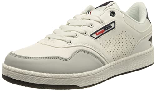 KangaROOS Unisex RC-Stil Sneaker, White/dk Navy, 47 EU von KangaROOS