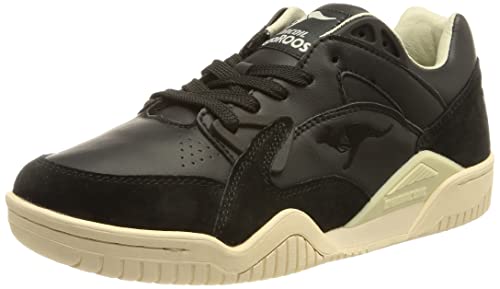 KangaROOS Unisex True 3 Pointer Sneakers, Jet Black, 42 EU von KangaROOS