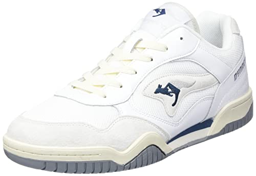 ROOS red Herren NET OG Sneaker, White/dk Navy, 45 EU von KangaROOS