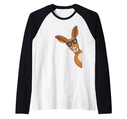Kangaroo Lover Kids Australia Animals Känguru Raglan Kangaroo Lover Kids Australia Animals Känguru Raglan von Kangaroo Gifts For Men & Women