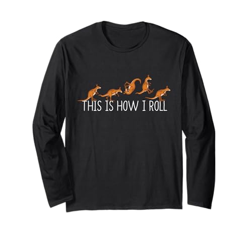 Lustiges Kangaroo Lover Kids Australia Känguru Langarmshirt Lustiges Kangaroo Lover Kids Australia Känguru Langarmshirt von Kangaroo Gifts For Men & Women