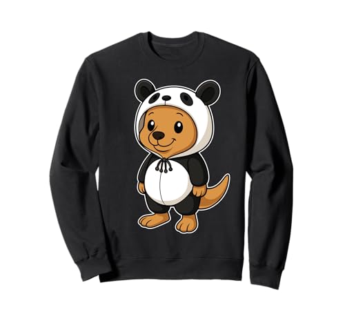 Kawaii Kangaroo In Panda Kostüm für Mädchen Kinder Känguru Sweatshirt Kawaii Kangaroo In Panda Kostüm für Mädchen Kinder Känguru Sweatshirt von Kangaroo In Panda Costume Kawaii Design