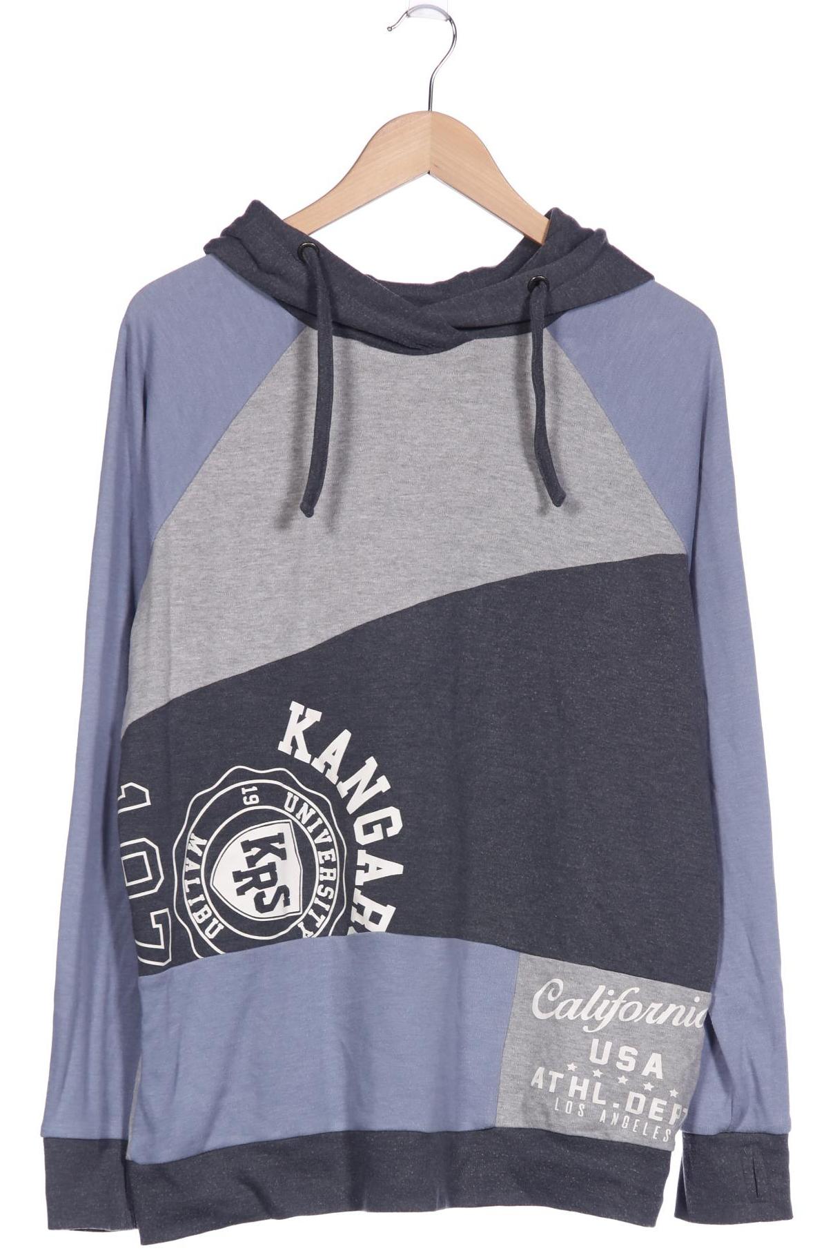 KangaROOS Damen Kapuzenpullover, grau, Gr. 40 von Kangaroos