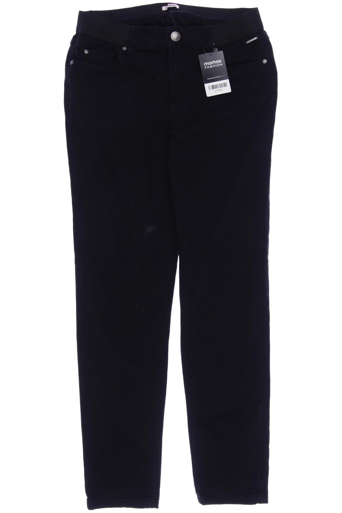 KangaROOS Damen Stoffhose, schwarz, Gr. 42 von Kangaroos