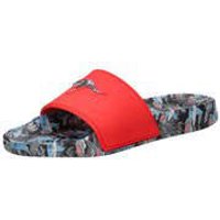 KangaROOS K Slide Print Badepantolette Jungen rot|rot von Kangaroos