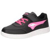 KangaROOS K ZK Curb EV Sneaker Mädchen schwarz|schwarz von Kangaroos