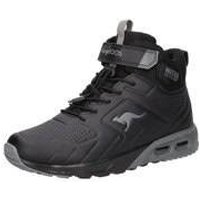 KangaROOS KX Molbo Mid EV Sneaker High Jungen schwarz|schwarz|schwarz|schwarz|schwarz von Kangaroos