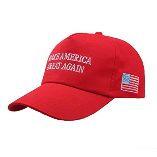 Trump Hut, Donald Trump , 2020 Make America Great Again Hat President Trump 2020 Republikanische Stickerei Baseball Hut, MAGA Hut Rot Sonnenblende Outdoor Sport Reise f?r M?nner Frauen von Kangmeile