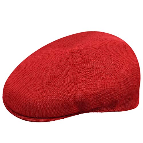 Kangol Headwear Herren Schirmmütze Tropic 504, Gr. Small (Herstellergröße:Small), Rot (Scarlet) von Kangol
